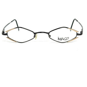 Imago Eyeglasses Frames OCIs 44-22 Silver black Gold H15516